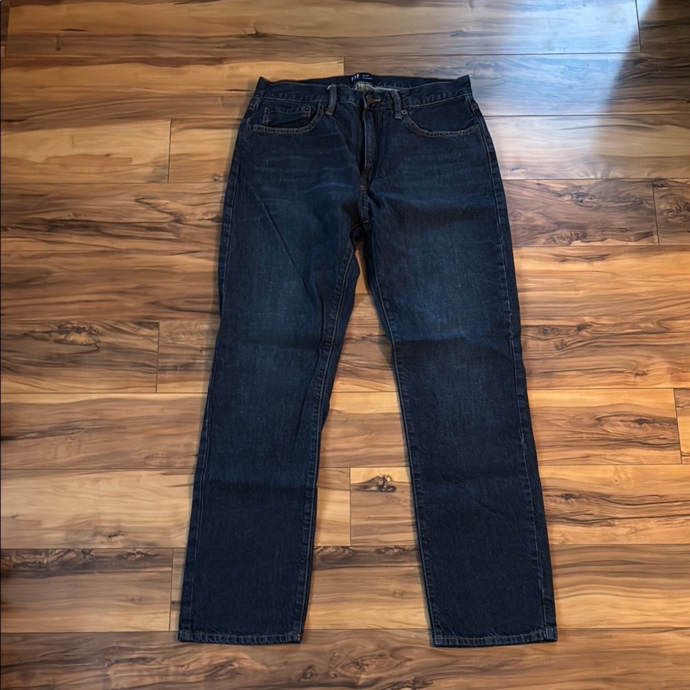 GAP Blue Straight Jeans Classic Denim